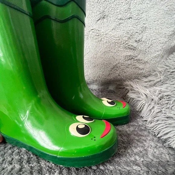 Western Chief Boys Waterproof Printed Rain Boots Size 3 - Picture 6 of 13